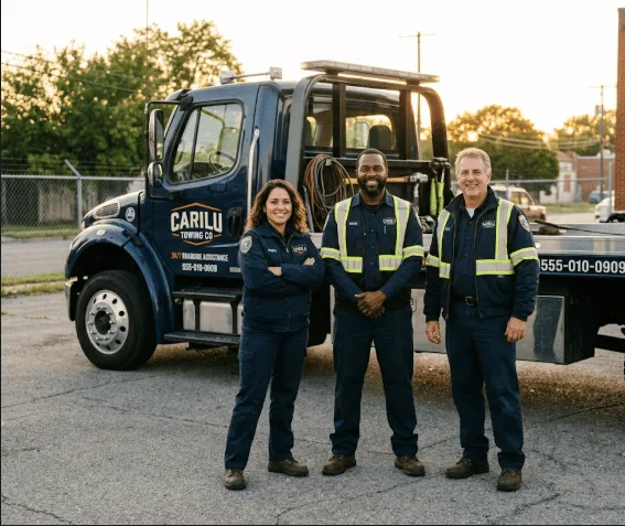 Heavy Duty Towing company in Hamshire, TX